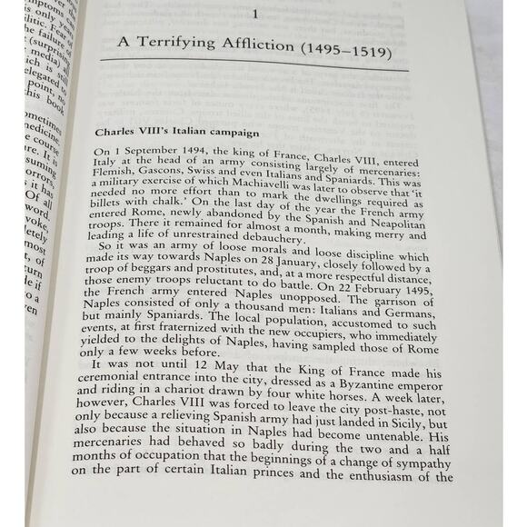 History of Syphilis By Claude Quetel From 1495-Present Vintage Paperback 1990 - Picture 5 of 9